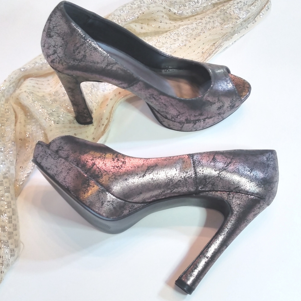 Maurice's Pewter High Heels